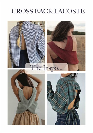 Make your own cross back top! Free pattern is a size small. Enjoy! #sewingtutorial #diyfashion #freesewingpattern #sewwithme #sewtok