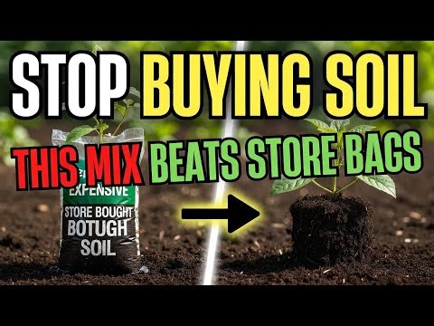 The Cheapest Homemade Potting Mix That Grows Plants FAST