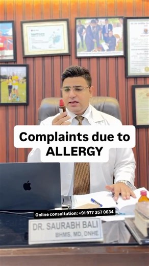 Histaminum and its key indications for allergy like symptoms #drsaurabhbali #homeopathicmedicine