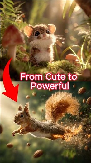 The Evolution of Squirrels | From Tiny Mammals to Tree Masters #Squirrel #Evolution #Animals