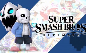 【Undertale音乐】sans. (NEW REMIX) | Super Smash Bros. Ultimate