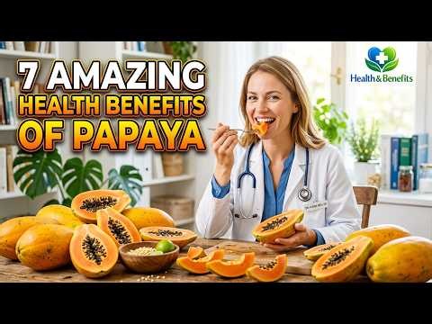 🍈7 Amazing Health Benefits of Papaya