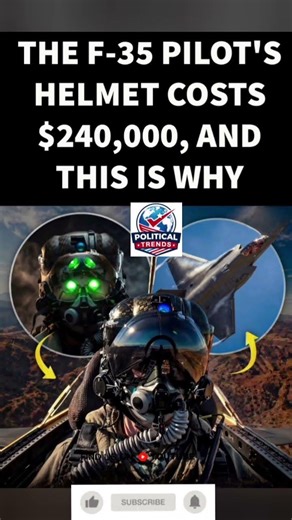 inside the $240k helmet 👀✈️#f35 #militarytech #aviation#fighterjet #defense#trending#facts #airforce
