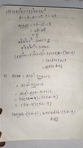 class 9th Maths||chapter:2 Exercise:2.4 polynomials||Ncert maths class 9||cbse#viralshorts