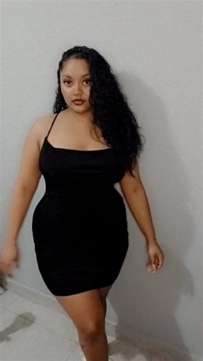 Mini black dress 😍🖤 | Katelynn Julius
