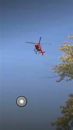 🚁 Helicopter Flying Away Relaxing Distant Rotor Sound 30s