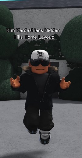 Kim Kardashian's Hidden Hills Home Layout in Bloxburg