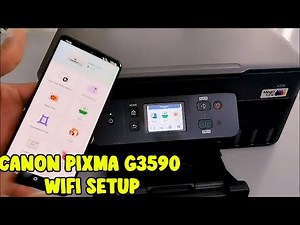 How to Connect Canon Pixma G3590 to Wi-Fi Using Your Phone (Setup & Print)