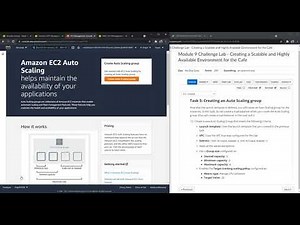 Module 9 Challenge Lab Creating a Scalable and Highly Available Environment for the Cafe