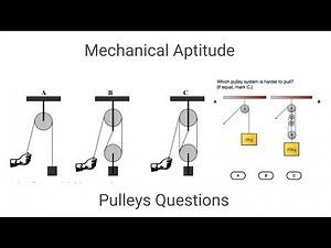 ISSB Mechanical Aptitude Question and Answers | Pulleys Concept | Part 3