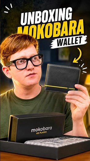 Luxury Meets Everyday Carry! 💳✨ Mokobara Wallet Unboxing | Worth Buying? #shorts