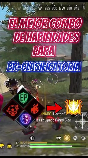 Mejor combo de habilidades para BR-CLASIFICATORIA 😎