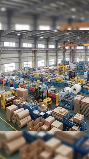 Inside a High-Tech Packaging Factory | Paper, Cardboard & Industrial Machines in Action