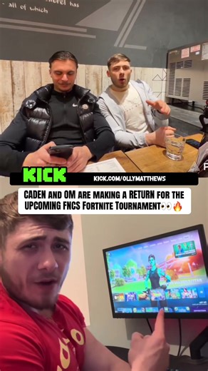 CADEN and OM Prepare for FNCS Fortnite Tournament