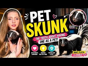 PET SKUNK 🦨 The Truth About Having One!