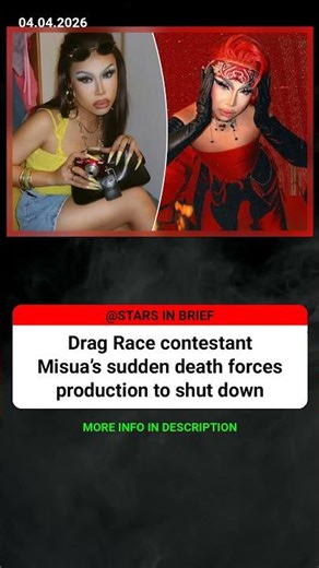Drag Race contestant Misua’s sudden death forces production to shut d #Celebrity #Hollywood #Shorts