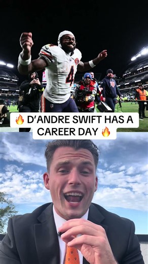 🔥 CHICAGO BEARS RB D’ANDRE SWIFT HAS A CAREER DAY 🔥 #chicagobearsnews #chicagobears #dandreswift