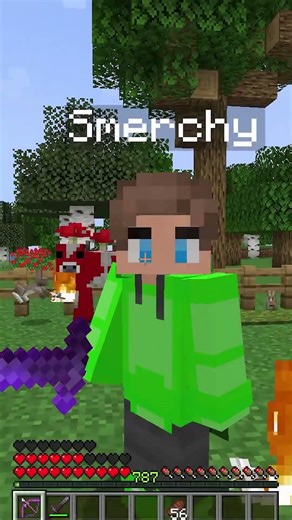 Flying cows in Minecraft