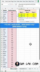 How To FILTER Data By Specific Range? #excel