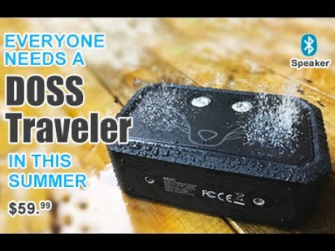 DOSS Traveler Outdoor Speaker SoundCheck & Waterproof Test