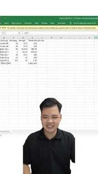 Trả lời @hatran9696 Cách chuyển hình ảnh sang excel không lỗi font chữ và miễn phí #excel #xemngaym