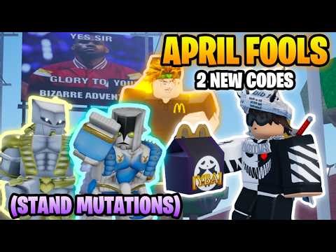 [YBA] EVERYTHING New in the APRIL FOOLS UPDATE... (STAND MUTATIONS + CODES)
