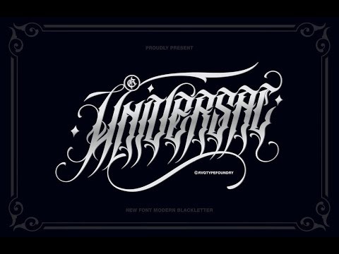 Universal Blackletter Font Download