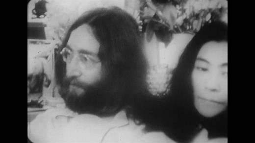 John: Now we just reckon that when it gets down to 'having to use violence' then you're playing the system's game. The establishment irritate you - pull your beard and flick your face - to make you fight. Because once they've got you violent, then they know how to handle you. The only thing they don't know how to handle is non-violence and humour. But the thing they sure as hell know: how to handle you if you're violent. Because they'll irritate you and knock you and do this to you and keep doin