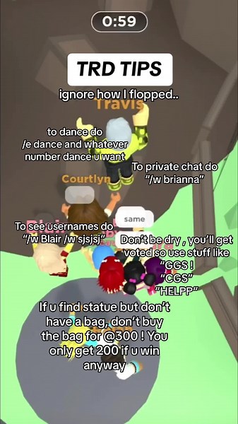 -|trd tips|- #trd #roblox #tips #totaldrama #totalrobloxdrama #fyp #viral #blowup