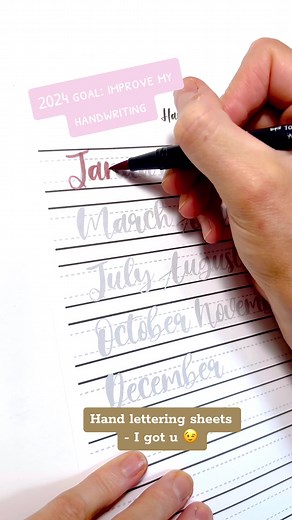 What are your 2024 goals? Improve your writing now. 16 different workbooks available 💫 Feat: Dreamy Calligraphy handwriting workbook 🌟 Available through: www.NicoleEliseDesignCA.etsy.com #calligraphypracticesheets #calligraphypractice #calligraphybook #calligraphytutorial #calligraphyforbeginners #handlettering #howtohandletter #handwritingcheck #handwritingvideos #handwritingtutorial #handletteringvideo #handletteringtutorial #handletteringbeginner #handletteringprocess #letteringpracticeshee