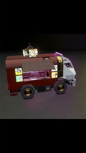 Kaukaz Zeya U 420 Food Truck #cyberpunk2077 #clangcity #truck #space engineers
