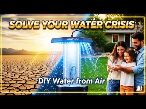 Joseph’s Well: DIY Water System from Air | Faith-Based Survival & Water Independence