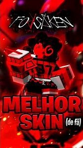 A MELHOR SKIN FEITA PELA COMUNIDADE... #forsaken #roblox