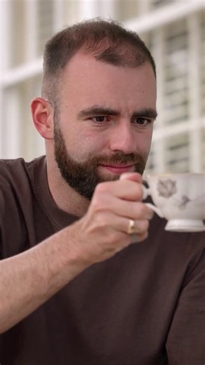 Tea time with Connor + Georgie! ☕️ 📺: LOVE ON THE SPECTRUM S4