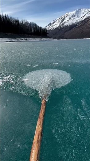 Breaking Ice Sheet ASMR 🧊 Super Relaxing & Crispy Sounds