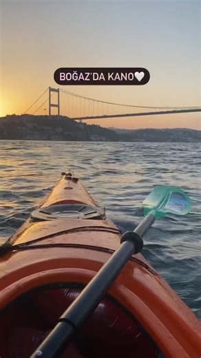 Boğazda kano keyfi: profesyonel hocalar eşliğinde