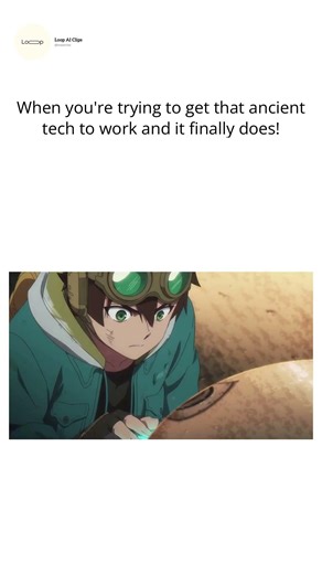 When you're trying to get that ancient tech to work and it finally does!