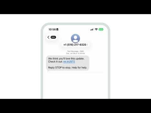 Sending text alerts with tracking links - SMS Factory