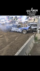 Clip from “Demolition Derby HARD HITS 2020” #derby #demolitionderby #demoderby #derbycar #derbylife | All 4 Him Racing Videos