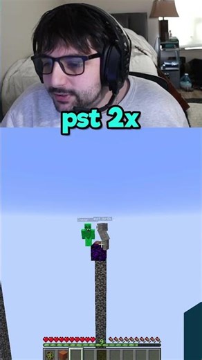 Pssst we have a secret #minecraft #minecraftshorts