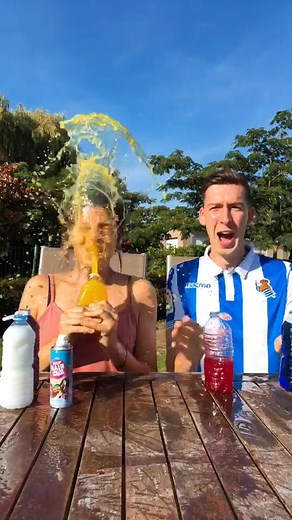 We took it next level 😂 What’s your fav colour?❤️ (We use rainwater & colorant) #foryou #fyp #viral