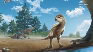 A baby dinosaur hidden inside rock reveals a first-of-its-kind discovery at UT Austin