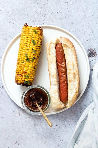 Easy Air Fryer Hot Dogs In 8 Minutes