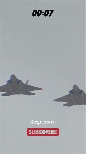 Two F-22 Raptors Flying Together 🔥 Air Dominance