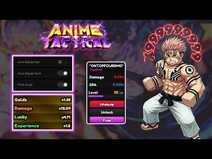 ANIME TACTICAL SIMULATOR SCRIPT! INFINITE DAMAGE