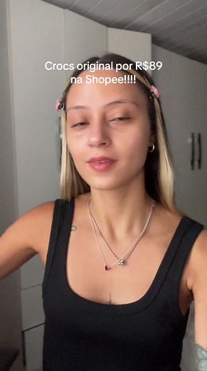 Comparação: Crocs Originais e Falsificados da Shopee