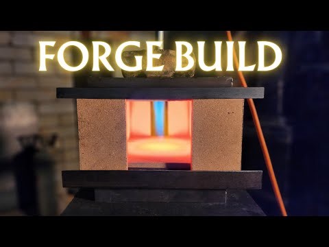 Blacksmith Gas Forge Build - DIY