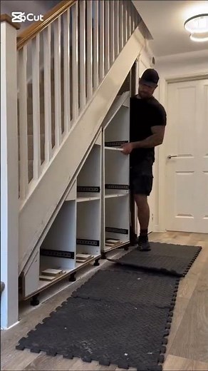 DIY Under-Stair Storage Upgrade