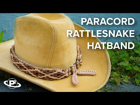 🐍 Make a Rattlesnake Hatband with Paracord!