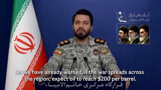 Iran tells world to get ready for $200 per oil barrel